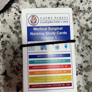 Level Up RN Medical Surgical flashcards